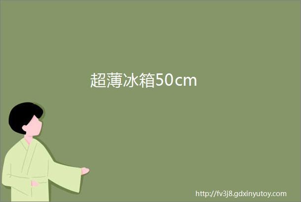 超薄冰箱50cm